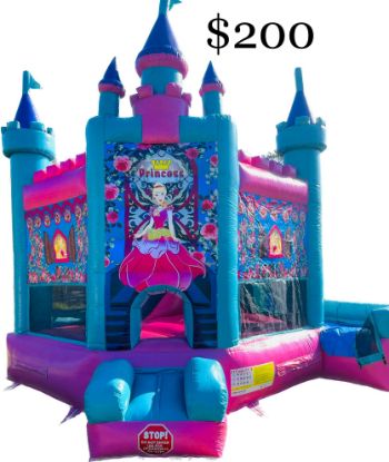 Picture of Princess Bounce Castle Combo